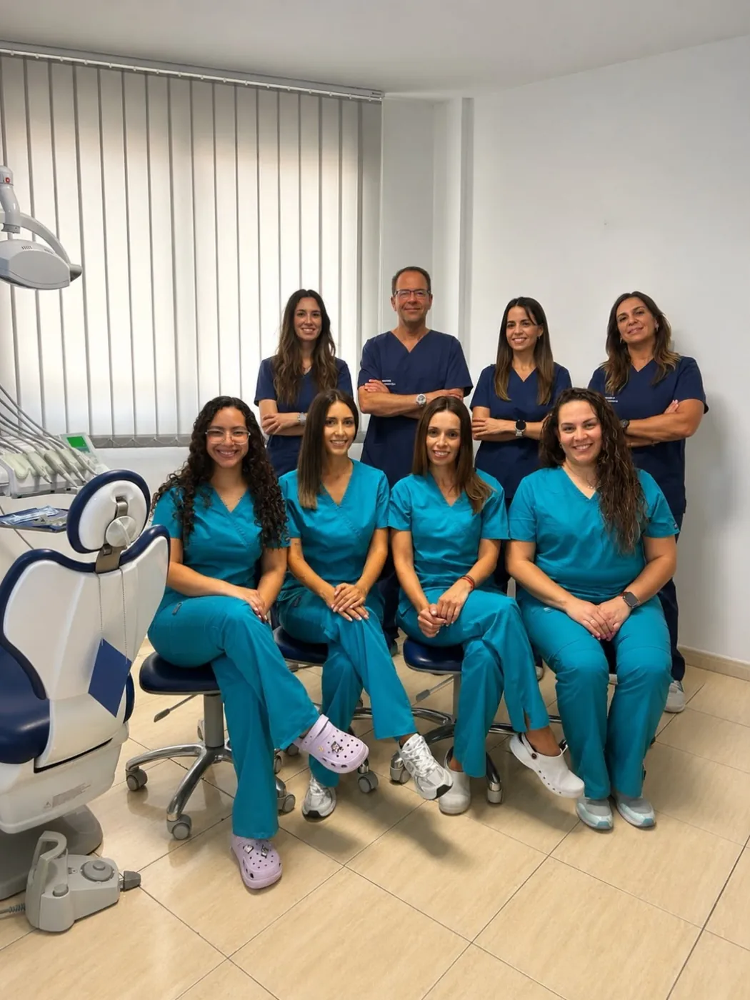 Equipo de Clínica Dental Scherba en la clínica