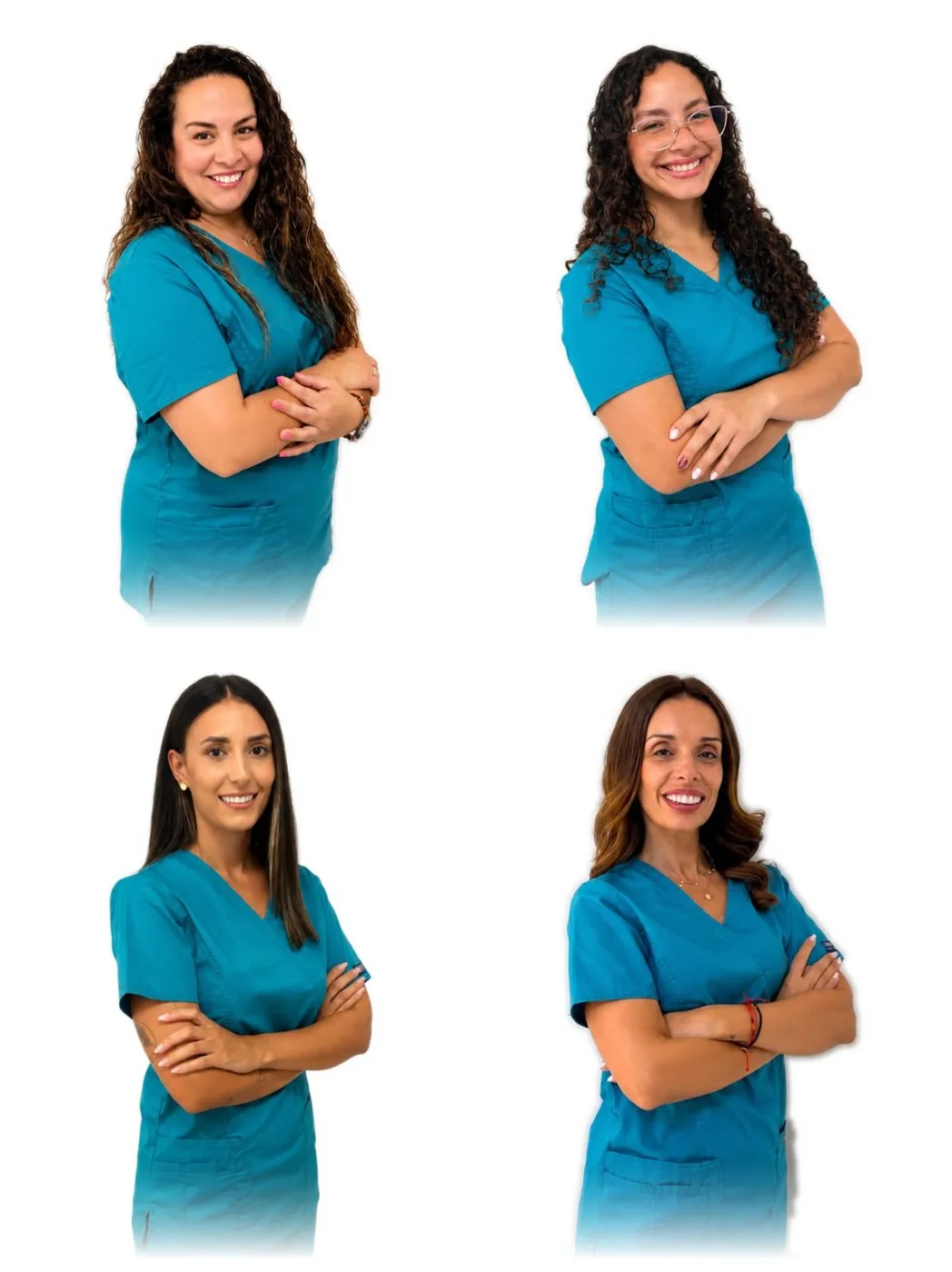 Parte del equipo de Clínica Scherba